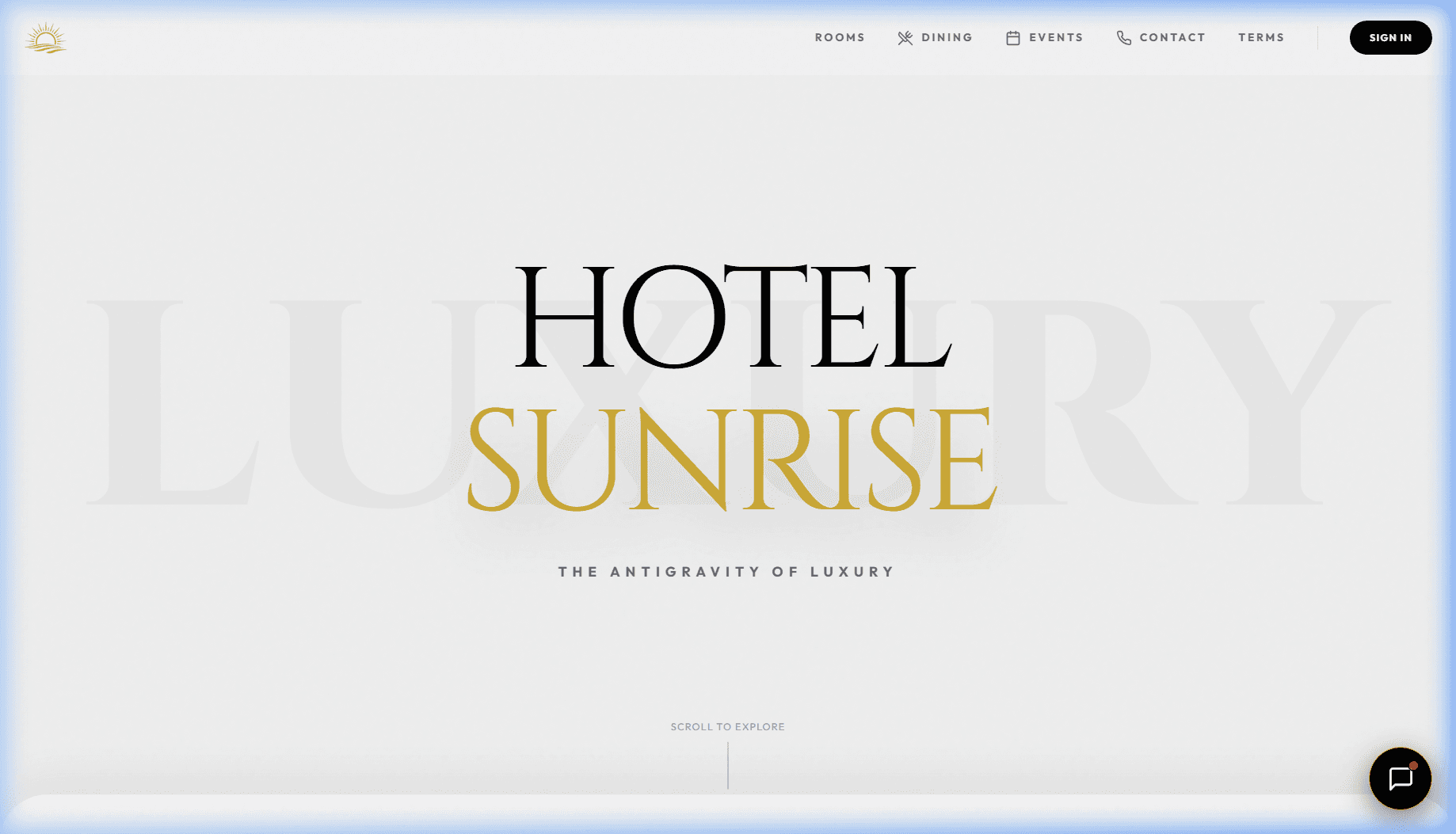 Hotel Sunrise Booking Platform Preview